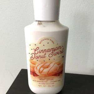 Bath & Body Works Cinnamon Donut Swirl body lotion